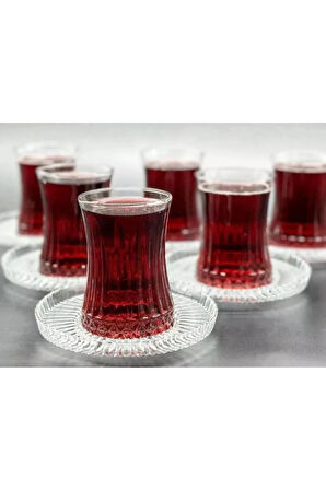 Sadece Tabak6 Parça (elysia Çay Bardağı Uyumlu Bardak Yok) Riva Çay Tabağı 13cm Çap