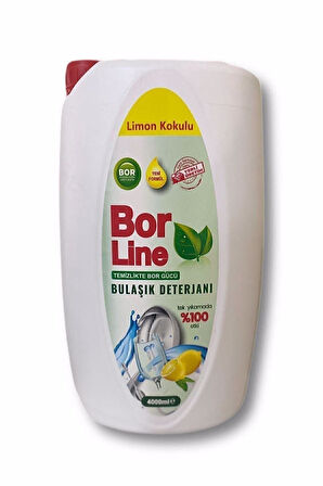 Sıvı Bulaşık Deterjanı 4000 Ml Limon 4 Adet