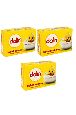 Bebek Sabun 3'lü Set 100 gr