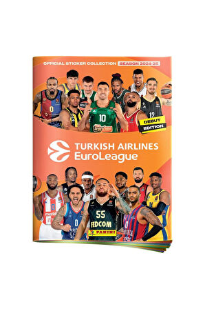 2024-25 Turkish Airlines EuroLeague Panini Official Sticker Collection - Promo Pack Panini