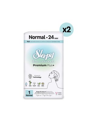 Sleepy Bio Natural Premium Plus Hijyenik Ped Normal 48 Adet Ped