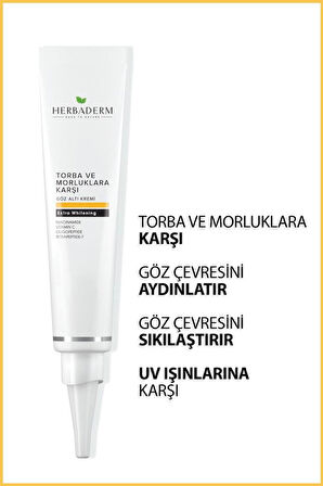 Herbaderm Torba Ve Morluklara Karşı Göz Altı Kremi 15 ml X3 Adet