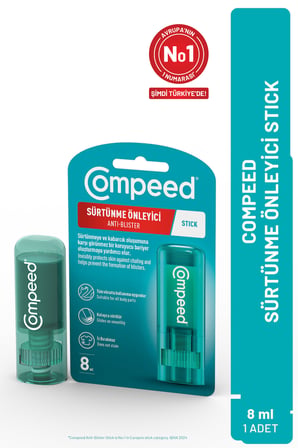 Sürtünme ve Kabarcık Önleyici Ayak ve Vücut için Stick 8 ml -Su Toplaması Karşıtı Koruyucu Bakım