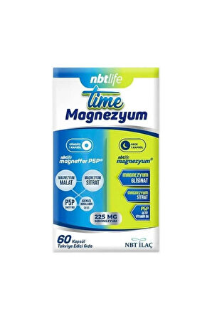 Nbt Life Time Magnezyum 60 Kapsül