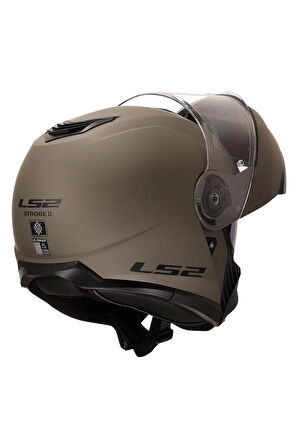 Strobe 2 Çeneden Açılır Kask (Mat Kum)