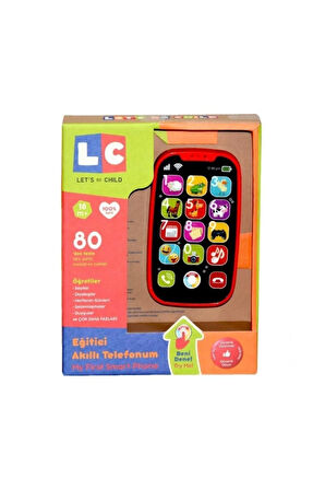 Lc Oyuncak 30900 Eğitici Akıllı Telefonum - Kırmızı