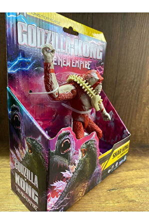 Godzilla vs. Kong Kristal Aksiyon Figürü 15 cm GODZİLLA  SKAR KING FİGÜRÜ  KONG FİGÜRLERİ