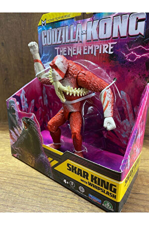 Godzilla vs. Kong Kristal Aksiyon Figürü 15 cm GODZİLLA  SKAR KING FİGÜRÜ  KONG FİGÜRLERİ
