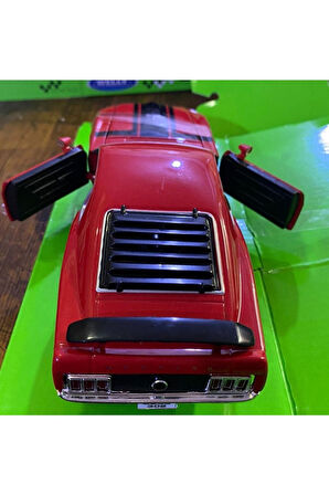 1:24 1970 Ford Mustang Boss 302 Model Metal Koleksiyon Oyuncak Metal Araba