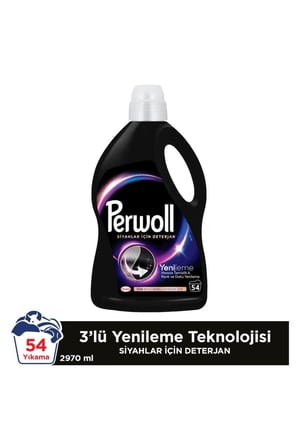 Hassas Sıvı Çamaşır Deterjanı 2,97L 3' lü set : x1 Siyah, x1 Sport, x1 Renkli (162 Yıkama)