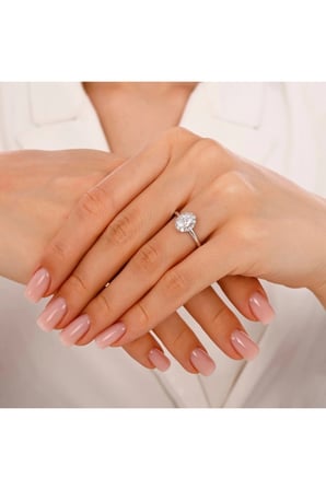 Altın Oval Yüzük - 14K
