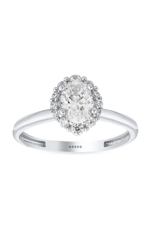 Altın Oval Yüzük - 14K