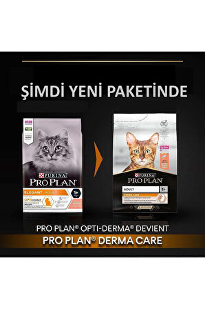 Pro Plan Derma Care Tüy ve Deri Sağlığı için Somonlu Kedi Maması 3 kg ( ELEGANT DERMA )