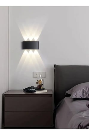 Modern Çift Yön Aplik Power Led Haiti Led Aplik High Quality Chip Üçlü Yansıma 10 Watt
