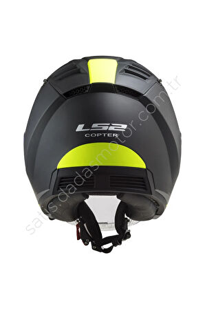 COPTER 2 URBANE MAT SİYAH-NEON SARI AÇIK KASK