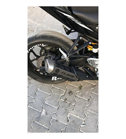 Yamaha Yzf R25 Egzoz Koruma Sacı ,Egzoz Demiri _Supermoto