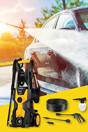 Sgs Profesyonel Yüksek Basınçlı Bahçe ve Oto Yıkama Makinesi 150 Bar 1800 Watt
