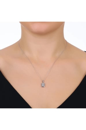 Altın Baget Kolye - 14K