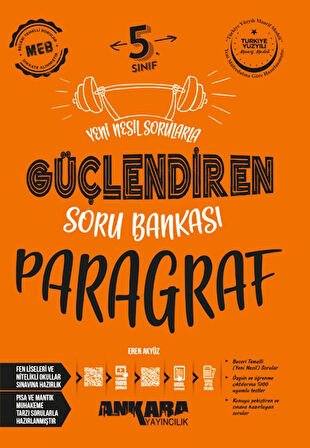 5. Sınıf Güçlendiren Paragraf Soru Bankası 2025 