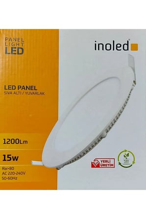 İnoled 15 W Sıva Altı Spot Lamba 6500k Beyaz