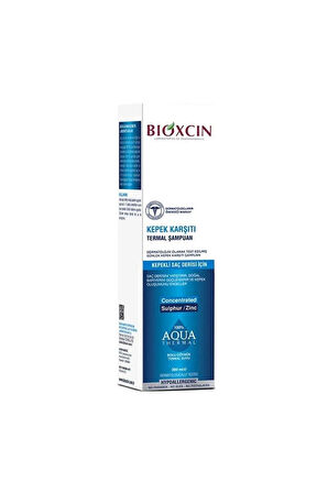 Aqua Kepekli Saç Derisi İçin Thermal Kepek Karşıtı Şampuan 300 ml bioxcin