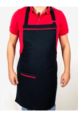Mutfak Önlüğü Cepli Şef Önlüğü Yeni Moda Restoran Kasap Önlük Model Ve Renkleri