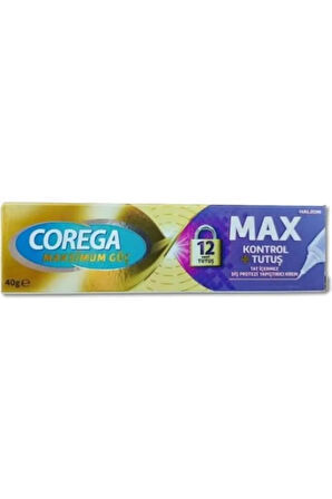 Maksimum Güç Kontrol Tutuş Diş Protezi Yapıştırıcı Krem 40 gr