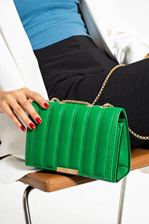 Zincir Askılı Mıknatıslı Omuz Ve El Çantası