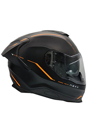 Y.100r React Mat Siyah- Kask