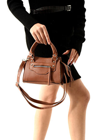 Koltuk Altı Omuz ve El çantası Gündelik Çok Bölmeli Serin Çanta Öğrenciler İçin Uygun İşe Gidiş