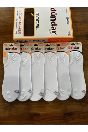 Kadın Modal Dikişsiz Konforlu Görünmez Sneaker Çorap 6’lı Paket
