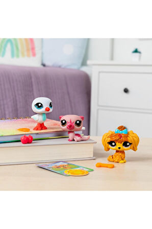 Seri 2 Su Samuru – Martı ve Köpek LPS Minişler 3'li Figür Seti