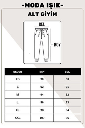 Erkek Siyah Slim Fit Jogger Eşofman Altı