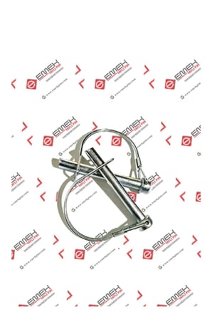 Çapa Makinesi Pimi (8X70)mm Uzun Yaylı Çapa Pimi 8 Mm Ölçüsünde 10 Adet