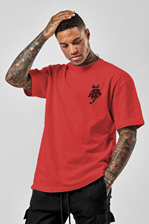 Oversize Japan Mood Dream Baskılı T-shirt