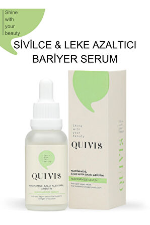 Akne Sivilce ve Siyah Nokta Karşıtı Niacinamide Serum 30 ML