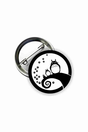 Totoro Anime Buton Rozet