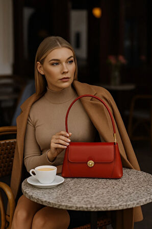 Lüks Elegant Klasik Omuz Çantası