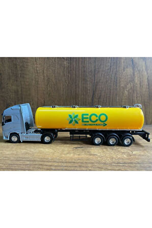 Volvo Fh4 4x2 Ve Tanker Dorse Welly Tır Çekici DİECAST TIR TANKER ÇEKİCİ