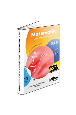 2024 miray ayt matematik daf ders anlatım 13 fasikül yeni