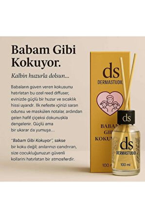 Babam Gibi Kokuyor Bambu Oda Kokusu 100 ml – Kalıcı ve Duygusal Koku
