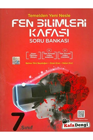 Kafadengi 7.sınıf Fen Bilimleri Kafası Tümü Video Çözümlü Soru Bankası