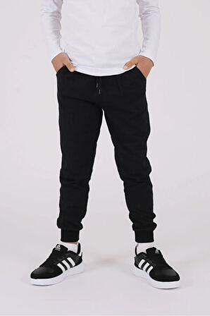 CHİC STREETWEAR iki parça cepli paça ribanalı 2ip unisex çocuk eşofman takımı 5-16 yaş