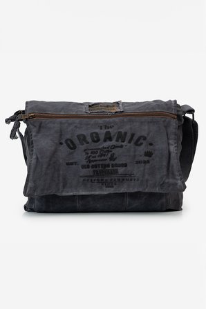 Salaş Omuz Çantası Pamuk Postacı Laptop Okul Seyahat Günlük Vintage Retro - Mulater Bag 8128
