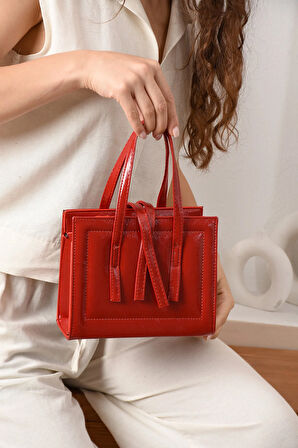 Lüks Reyhani Kutu Çapraz Askılı El Ve Omuz Çantası