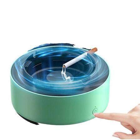 Koku Önleyici ve Duman Çeken Şarjlı Küllük