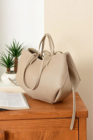 Lüks Cüzdan Hediyeli Büyük Kapasiteli Omuz Çantası