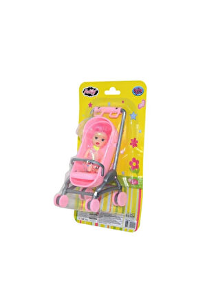 02424 Oydaş, Anlily Pusetli Bebek / Kartela / +3 Yaş
