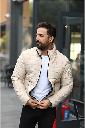 Erkek dar kalıp mont