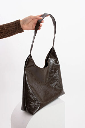 Kadın Omuz Çantası Makyaj Çantalı Kaliteli Deri